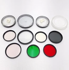 Camera Lense Glass Filter Lot 67mm - 49mm Hoya Vivitar Coastar Cpc Japan