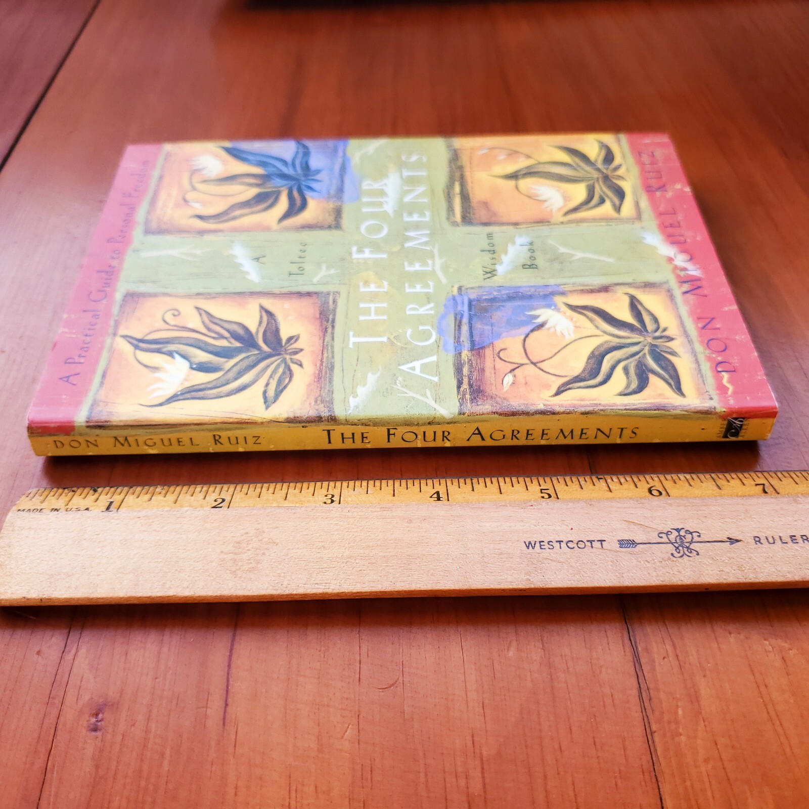 The Four Agreements Toltec Guide Personal Freedom Don Miguel Ruiz Word Truth NEW