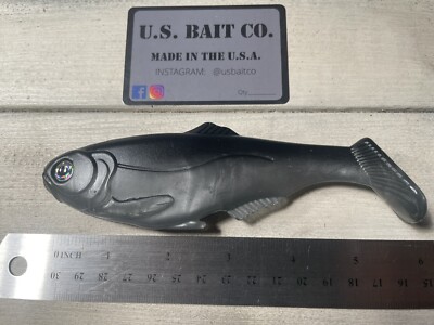 Weedless Swimbait 6  Color Silver Shad Lot Of 1 Bait