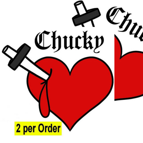 2 Chucky Bride Tiffany bleeding heart boob fancy dress tattoo Halloween  transfer 3348086655484 | eBay