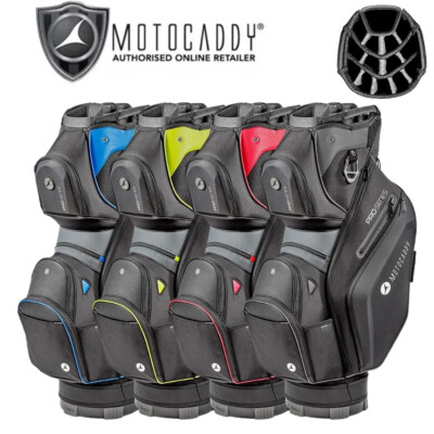 Motocaddy Pro Series Cartbag - Premium Golftrolley Bag - alle Farben verfügbar