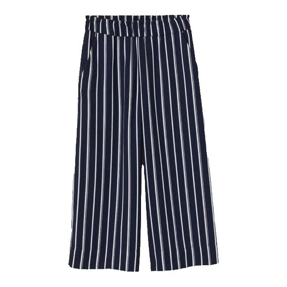 Pantalones de algodón a rayas H&M para De mujer