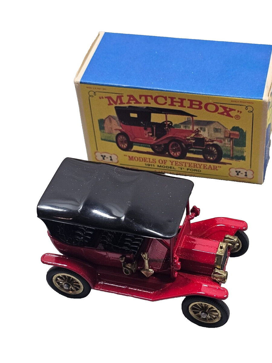 マッチボックス　Models yesteryear 路面電車 Matchbox Y-1 | *NOS* 1960s Models of Yesteryear 1911 Model T Ford