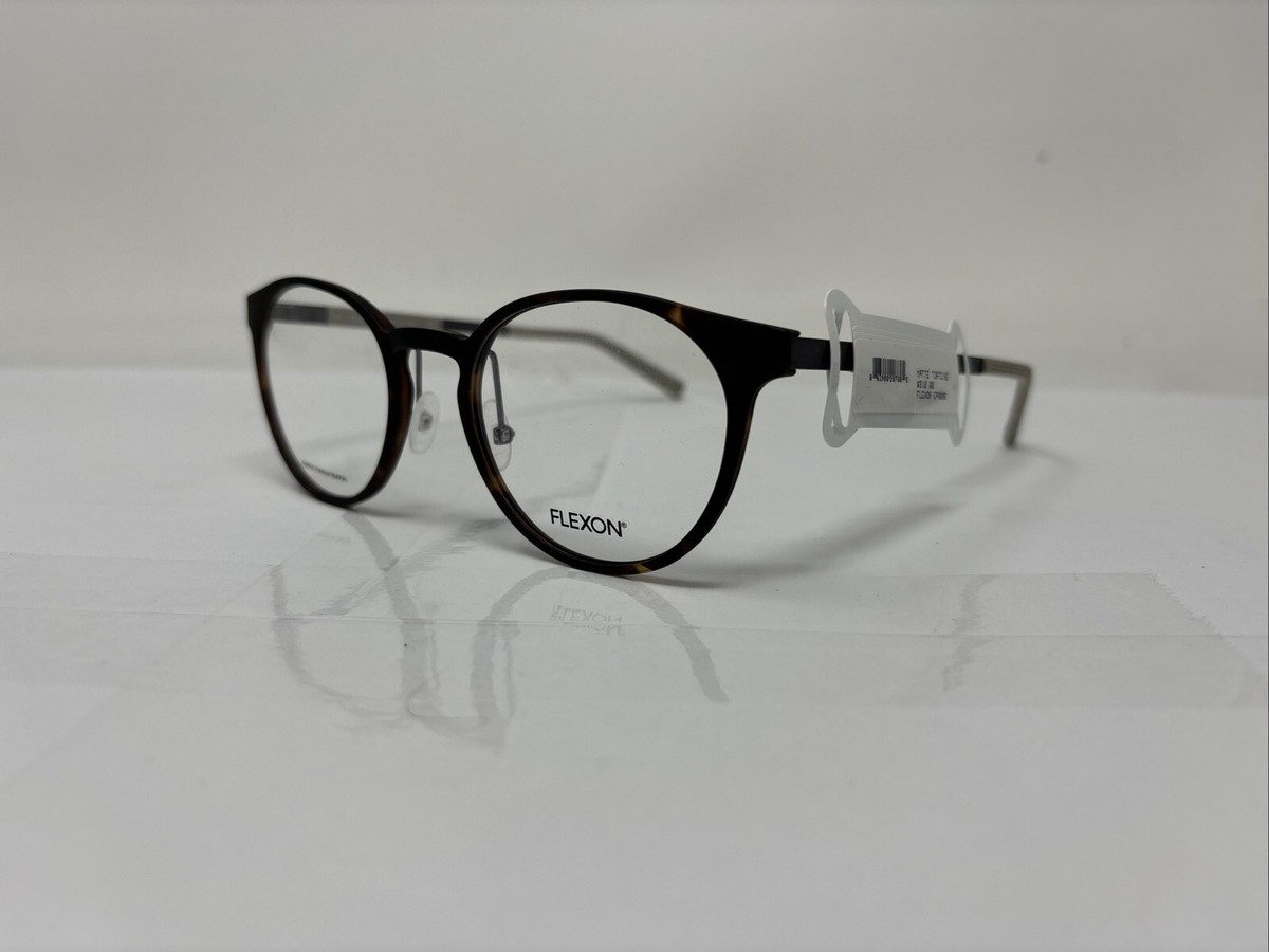 FLEXON EP8006 Unisex Eyeglasses Frames RXable Case 020 Gray NWT Flexon EP8006 Eyeglasses Unisex Matte Gray Square 50mm New  main image 2