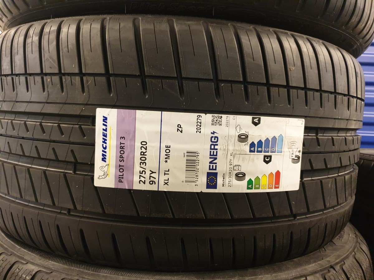 NEW MICHELIN PILOT SPORT 3 RUNFLAT ZP RFT 275/30/20 275 30 ZRFT20 