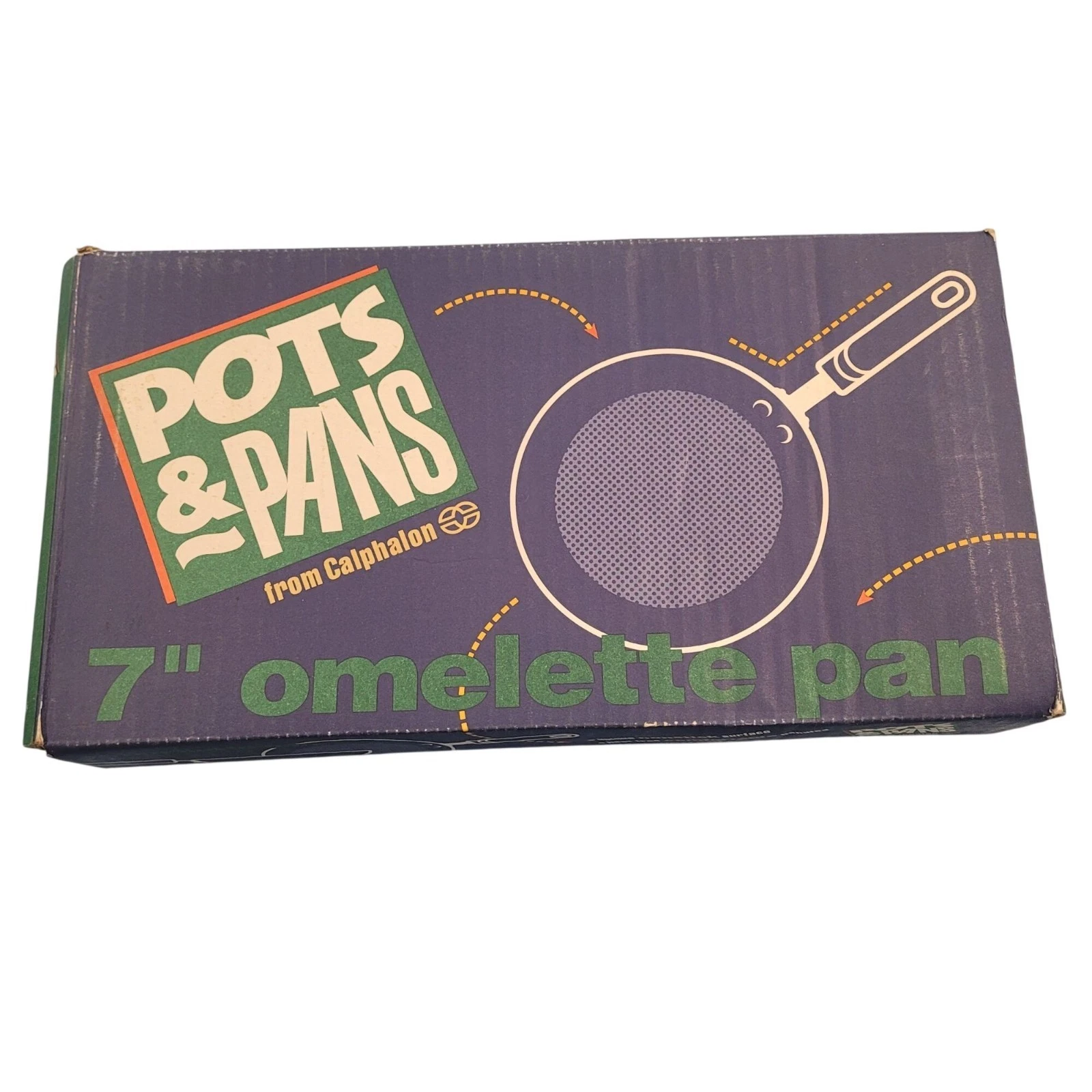 7" Calphalon Non-Stick Omelette Pan With Box - Pots & Pans Series NEW