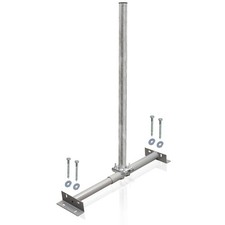 Dachsparrenmasthalter 1m SAT Mast feuerverzinkt Dachsparrenhalter Sparrenhalter