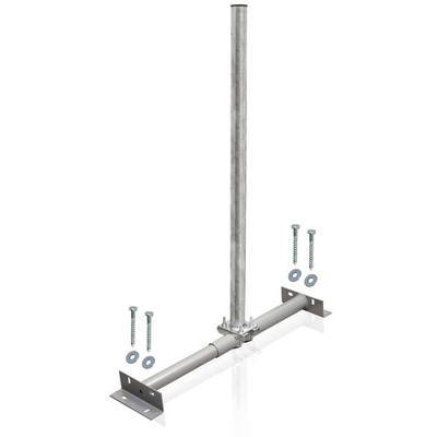 Dachsparrenmasthalter 1m SAT Mast feuerverzinkt Dachsparrenhalter Sparrenhalter