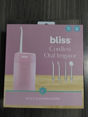 Bliss Women's Cordless Oral Irrigator With 3 Cleaning Modes