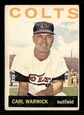 1964 Topps #179 Carl Warwick