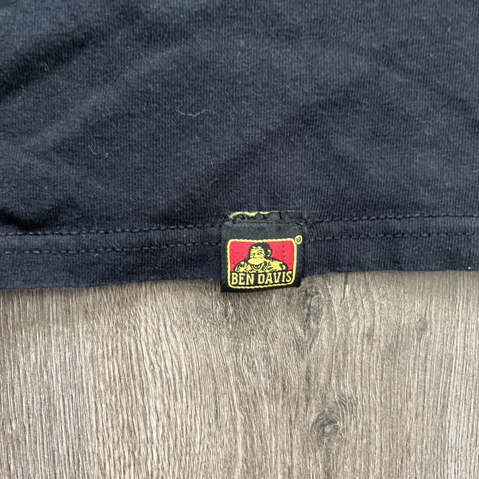 Camiseta Ben Davis Mi Vida Loca Para Hombre XL Negra Manga Corta Foto 4 de 4