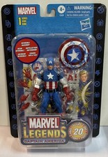 Captain America Marvel Legends Hasbro 20th Anniversary