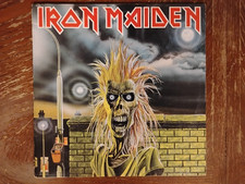 IRON MAIDEN VINYL 1980. 1ST ALBUM OVERALL G-V...