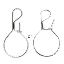 Stainless Live Fish Lock Buckle Snaps Freshwater Saltwater Fishing Stringer Clip