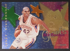 Jerry Stackhouse 1995-96 Hoops GRANT'S ALL-ROOKIE Rookie Insert Card (no.AR8). rookie card picture