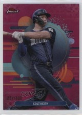 2025 Topps Finest Uncommon Magenta Refractor 257/300 Colt Keith #142 1q3x