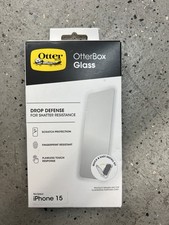 OtterBox Glass Drop Defense Apple iPhone 15 Screen Protector FAST SHIPPING