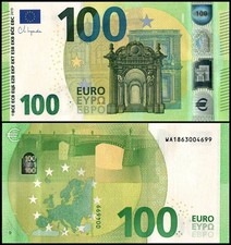 European Union - Germany 100 Euro, 2019, P-30w, UNC, Prefix W