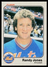 1983 Fleer #546 Randy Jones