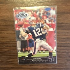 Playoff 2004 Honors Tom Brady #57 New England Patriots NFL Football Card