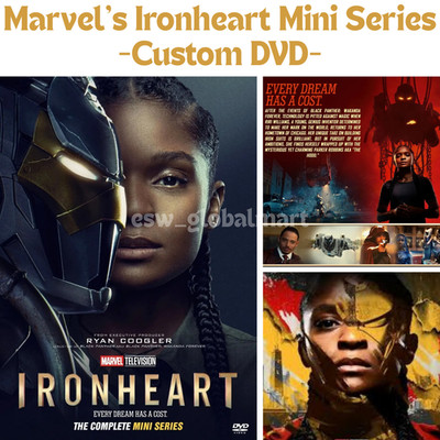 Marvel: Ironheart (2025)  The Complete Mini Series | Custom DVD | Action Drama