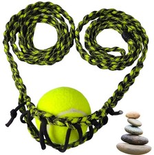 Paracord Balearic Shepherd Sling, 63 Inch Handcrafted Braided Slingshot, Roma...