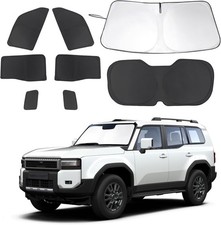 8pcs Windshield Sun Shade Custom Fit For 2024 2025 2026 Toyota Land Cruiser