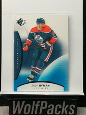 2025-26 Upper Deck SP Hockey - Zach Hyman Edmonton Oilers #75 Blue Foil