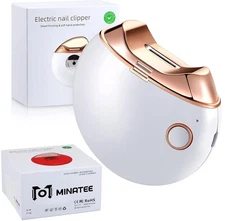 Safety Electric Nail Clipper Automatic Thick Nails Trimmer Professional Tool US