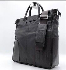 Dunhill London 2-Way Business Bag Brown Leath...
