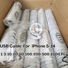 For iPhone14 13 12 11 XS XR X SE 8 7 6 Fast Charger USB Cable Charging Cord Lot