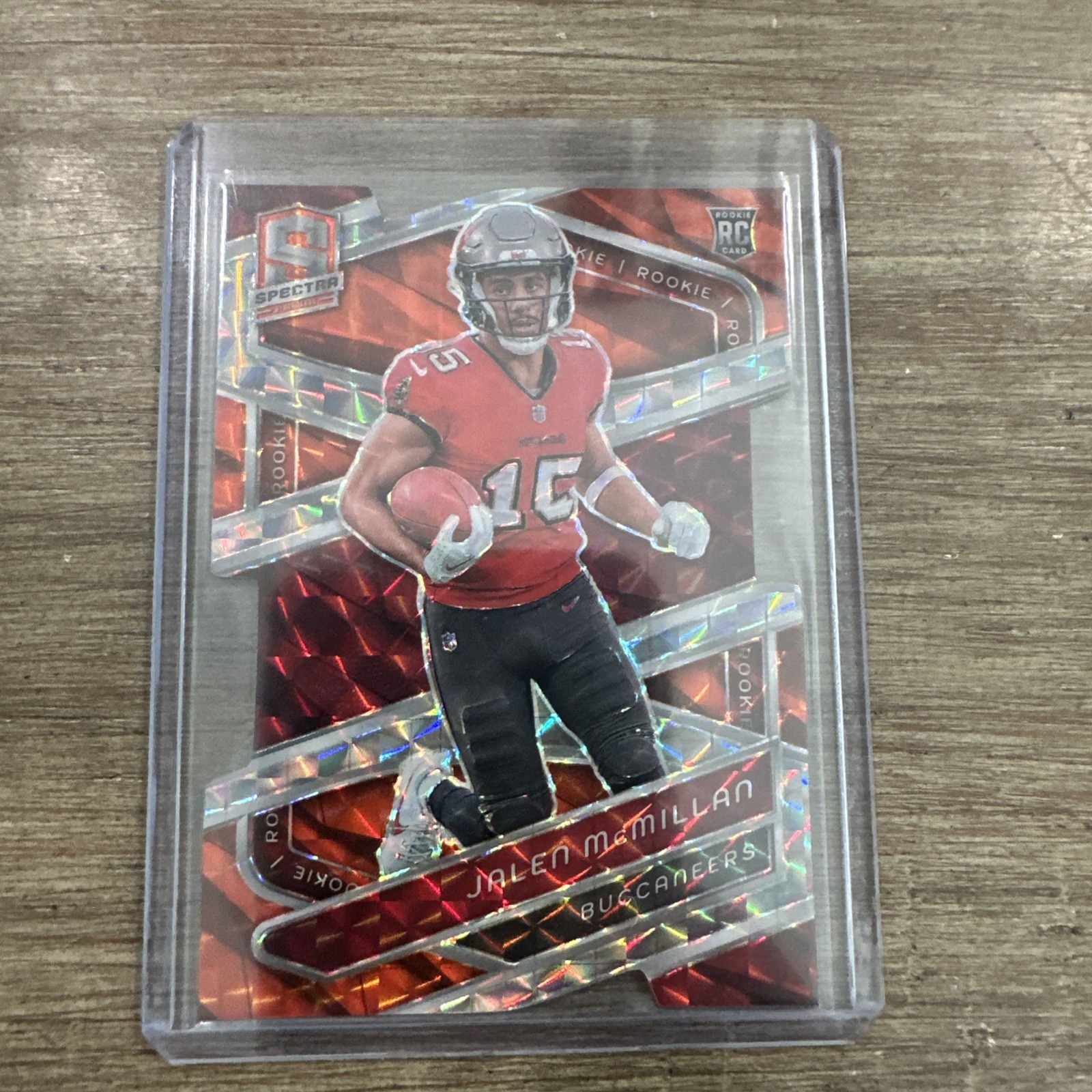 2024 Spectra Jalen McMillan #138 Orange Die Cut /15