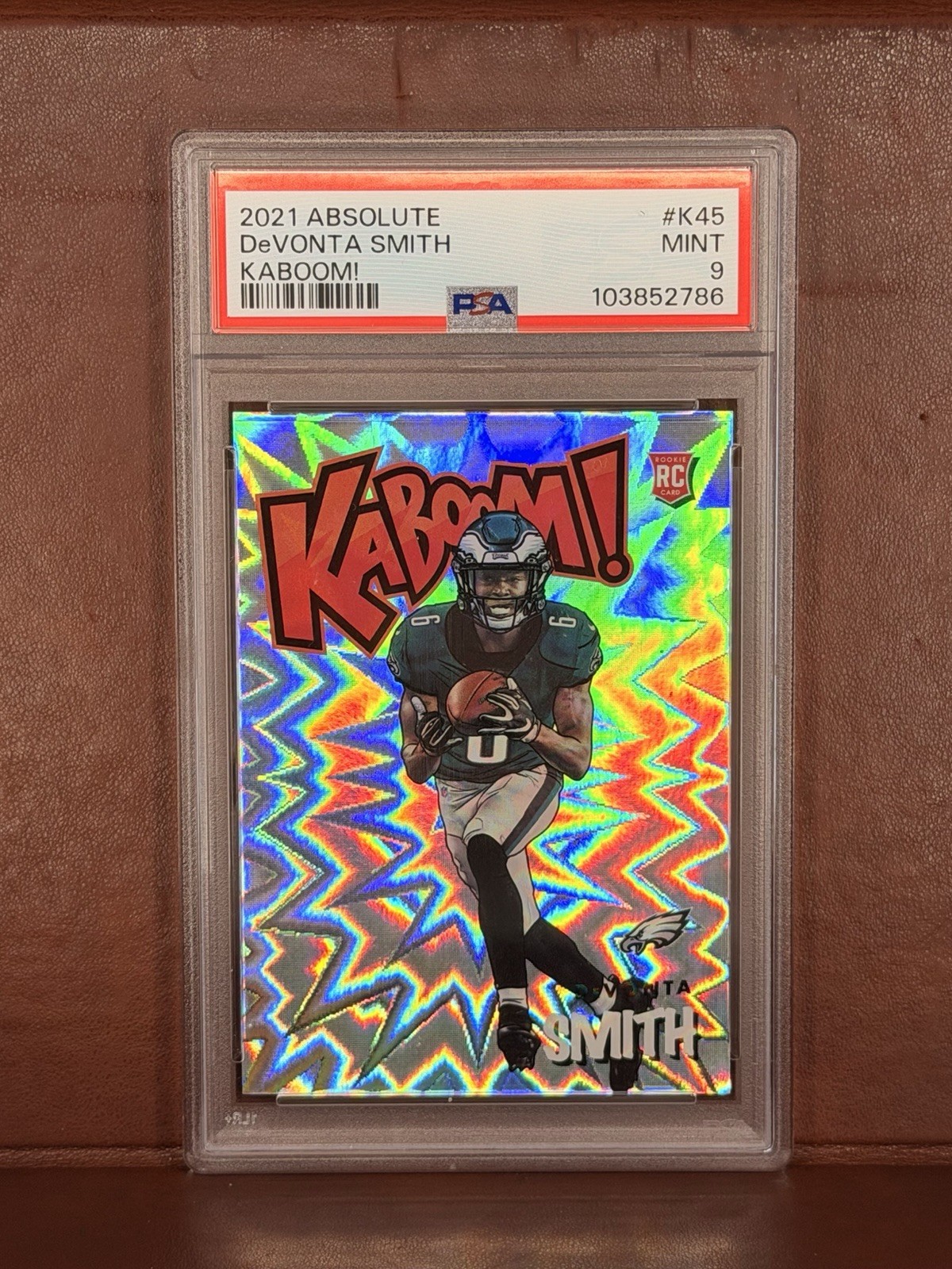 2021 Panini Absolute - Kaboom! Devonta Smith #K45 (RC)