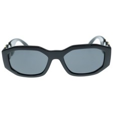 Versace Medusa Biggie Sunglasses 4361 Black Frame, 53mm Lens, Italy