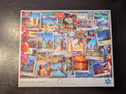 LOT OF 3 PUZZLES: I Am Eagle (new), Adventure Awaits (new), and 1950's (used) — photo 2