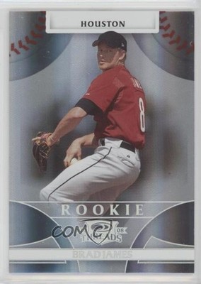 2008 Donruss Threads Rookie Silver Century Proof 81/100 Brad James #117 0w7