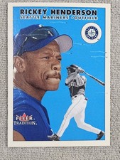 2000 Fleer Tradition Update Rickey Henderson #U95 HOF Fresh From New Box