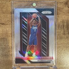 2018-19 Panini Prizm Shai Gilgeous-Alexander silver prizm rookie SUPER CLEAN