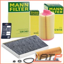 KIT TAGLIANDO UOMO UN FILTRO OLIO ARIA POLLINE PER MERCEDES BENZ CLASSE C W203 +S203