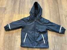 Lupilu Kids Waterproof Fleece Lined Jacket Navy 12-24 Months