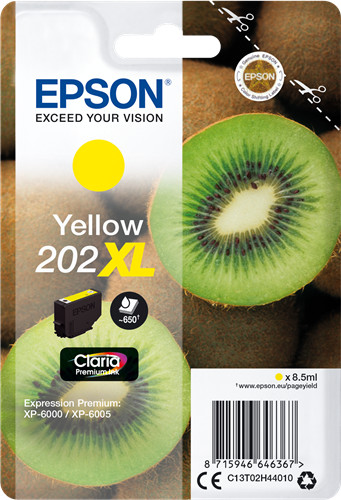 Epson 202 XL jaune encre pour impression jet d'encre thermique de documents couleur