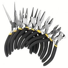 8 Pieces Jewelry Making Set Ergonomic Beading Tools Sturdy for Crafters
