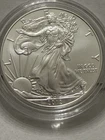 2012 W American Silver Eagle 1 oz .999 Fine Silver BU Coin in Capsule