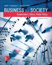 Business and Society: Stakeholders, Ethics, P...