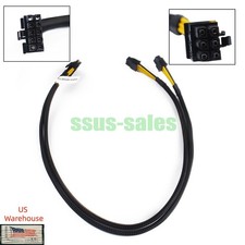 60cm 10-Pin to Dual 6-Pin GPU Power Cable for HP ProLiant DL380 G8 G9 Server US