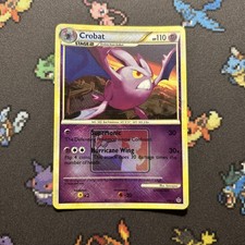 Crobat 14/95 Crosshatch NM -Rare Holo Pokemon Card- Pokemon League Promo (8z)