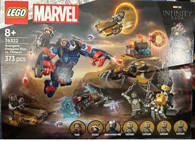 LEGO ǀ Marvel Avengers: Endgame Thor vs. Chitauri Bauset - Superhelden 76322