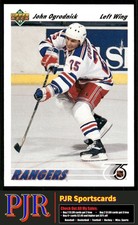 John Ogrodnick 1991-92 Upper Deck #476 New York Rangers