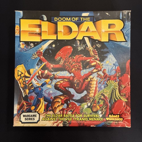 Doom of the Eldar, Warhammer 40k Board Game, Games Workshop, 1993 Complete