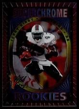 1993 Wild Card Superchrome Rookies Terry Kirby Rookie Miami Dolphins #22. rookie card picture